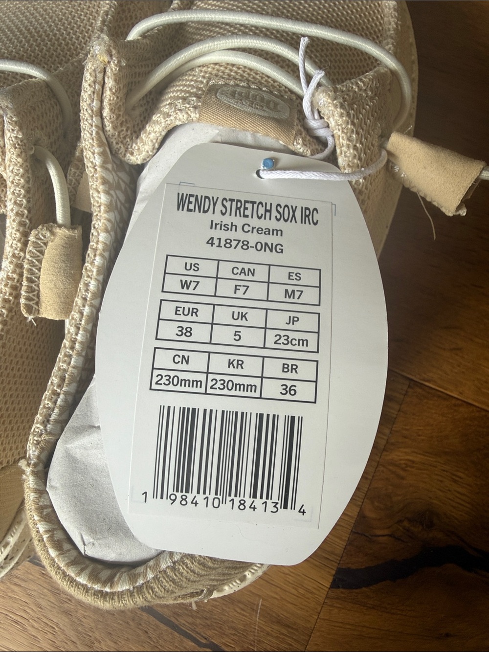 Hey Dude Women’s Natural Canvas Wally Slip-Ons - Light Beige - Picture 5 of 6